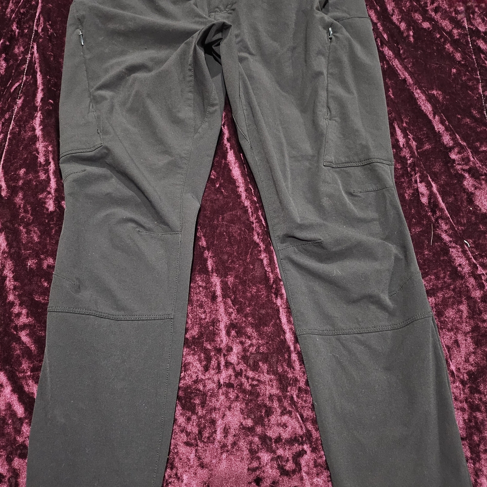 Black Straight-Leg Women's Pants